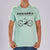 MENS LIMITED EDITION COTTON TEE - MINT  "SQUADRA DUDE"