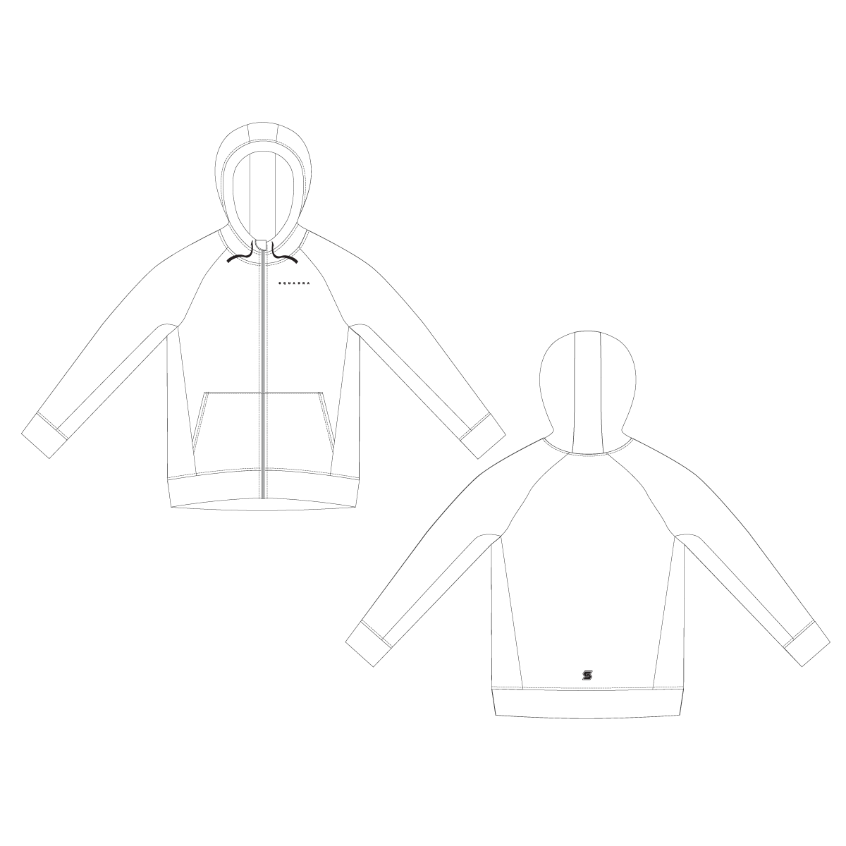 MENS CUSTOM THERMO HOODIE