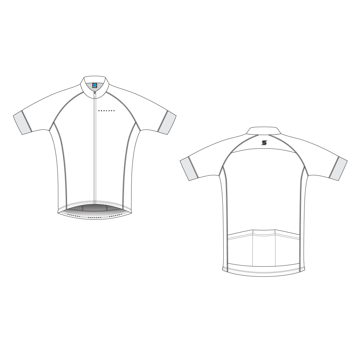 Blank cycling jersey sales