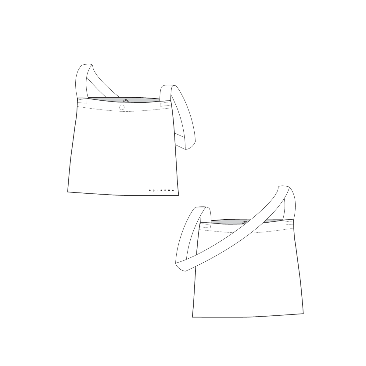 UNISEX CUSTOM MUSETTE BAG