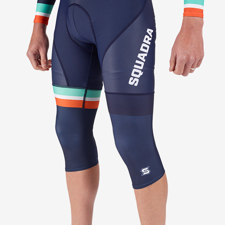 UNISEX THERMOFLEX KNEE WARMERS - NAVY
