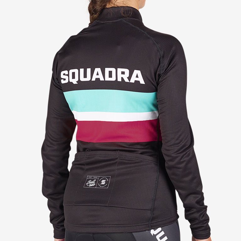 WOMENS CUSTOM PREMIER CYCLE THERMO JERSEY