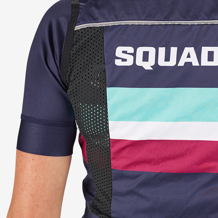 WOMENS CUSTOM PREMIER CYCLE WIND VEST