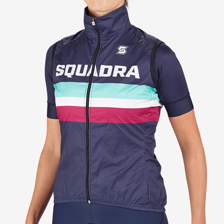 WOMENS CUSTOM PREMIER CYCLE WIND VEST