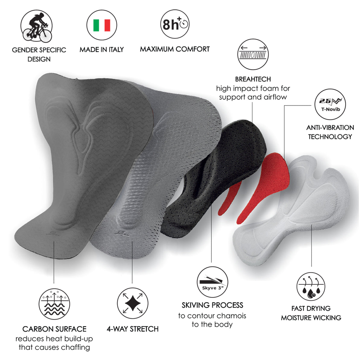 WOMENS CUSTOM PRO EXOS BIB